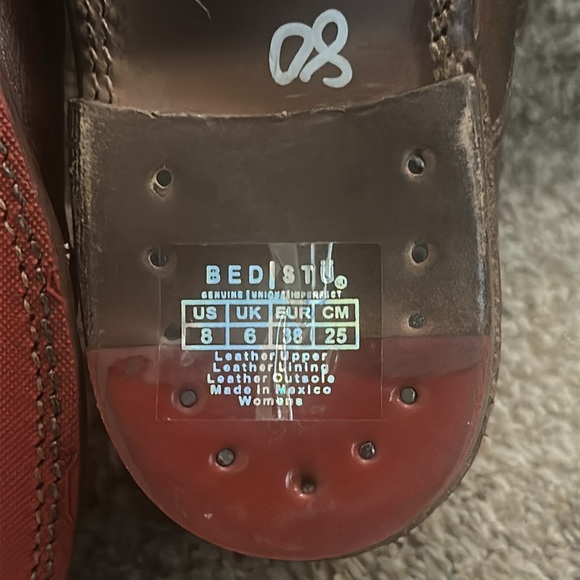 BED|STU Women’s Rose Dark Brown Leather Loafers - Picture 12 of 16